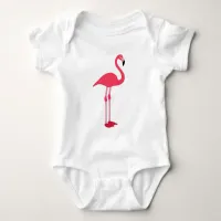 Pink Flamingo T-Shirt Baby Bodysuit