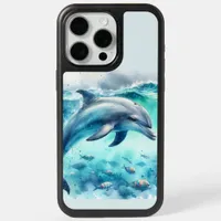 Tropical Dolphin Ocean Sea Life iPhone 15 Pro Max Case