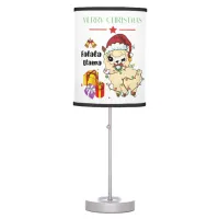 Christmas Llama Table Lamp