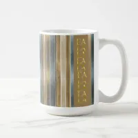 Earth Tones Christmas Fa La La Pattern#27 ID1009 Coffee Mug