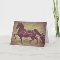 Saddlebred Song Card