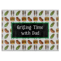 Barbecue Foods | Hamburger, Hotdog, Shish Kabob Cutting Board