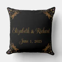 Fantasy Fairy Tale Wedding Throw Pillow