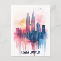 Kuala Lumpur Malaysia Postcard