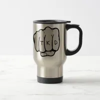 TKD Fist Travel Coffee Mug