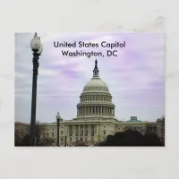 United States Capitol, Washington, DC Postcard