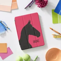 Black Horse iPad Air Cover