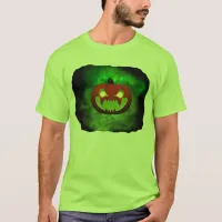 Spooky Evil HalloweenPumpkin T-Shirt