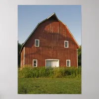 Red Barn Front Poster