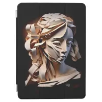 Woman's Face Made of Paper iPad Air Cover