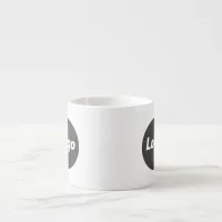 Simple Custom Logo Business Branding Promotional Espresso Cup