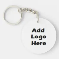 Add Business Logo and Information on Back of Keychain