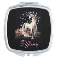 Unicorn Personalized  Compact Mirror