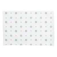 Christmas snowflake two side pattern pillow case