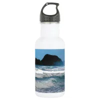 Hawaiian Coastal Island Ocean Tropical Paradise Water Bottle