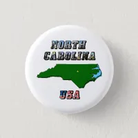 North Carolina Map and Text Button