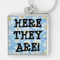 Lost Keys? Here They Are! Pretty Funny Keychain