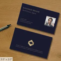 Real Estate Agent Photo Business Card