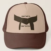 Martial Arts Brown Belt Trucker Hat