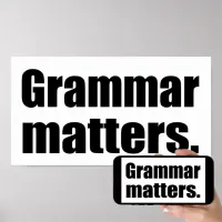 Grammar Matters | Language Skills