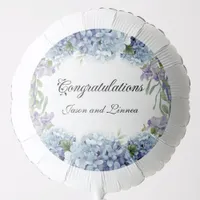 Forget-Me-Not Flowers Watercolor Elegant   Balloon