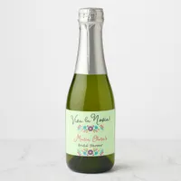 Viva la Novia Mexican Despedida Bash Bridal Shower Sparkling Wine Label