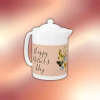 Happy Mother's Day Heart Butterflies | Teapot