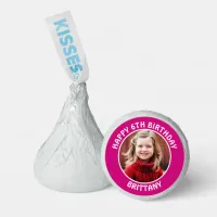 Personalized Photo, Age and Name Birthday Party Hershey&#174;'s Kisses&#174;