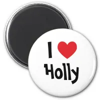 I Heart Holly Magnet