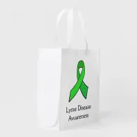Lyme Disease Awareness Ribbon and Butterfly Bag