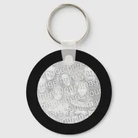 Black Frame Keychain