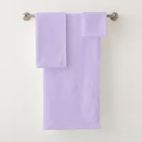 Geometric Diamond Lilac Bath Towel Set