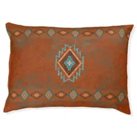 Southwest Canyons Diamonds Pet Bed