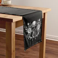 Elegant, Romantic Goth  Short Table Runner