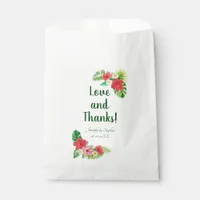 Tropical Floral Paradise Wedding Favor Bag