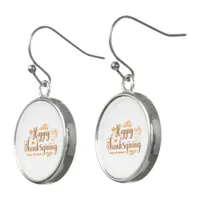 Happy Thanksgiving Earrings