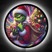 Grinch plans a Christmas heist LED Sign