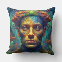 Atlantis Throw Fantasy Pillow