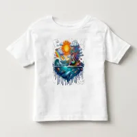 Mermaid Surreal Subconscious Sun-Kissed Morning Toddler T-shirt