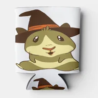 Guinea Pig Halloween Witch Can Cooler