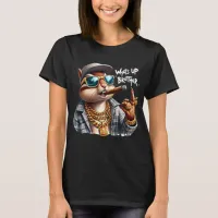 what's up brother Squirrel Smoking Cigar T-Shirt