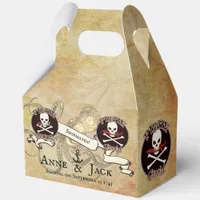 Pirate Wedding Favor Boxes