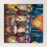 Otter Musicians Jigsaw Puzzle