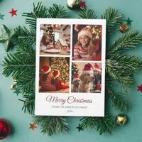 Merry Christmas Children Photo Holiday Cards