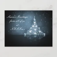 Corporate Christmas Greeting PostCards