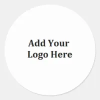 Add Your Logo Personalize Business Logo Stickers