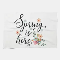 spring is here towel