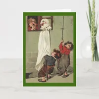 Vintage Halloween Pranksters Card