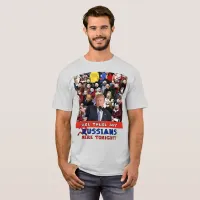 Any Russians, Trump Rally, Trump, Russia, Emoji T-Shirt