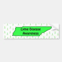 Lyme Disease Awareness IN Tennessee Bumper Sticker